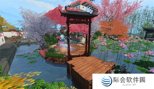 《天下》手游中秘藏的桃源仙境?陶渊明看了都点赞!