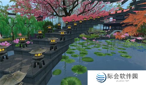 《天下》手游中秘藏的桃源仙境?陶渊明看了都点赞!