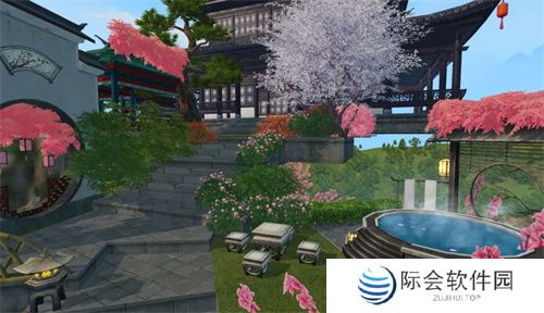 《天下》手游中秘藏的桃源仙境?陶渊明看了都点赞!