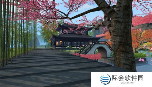 《天下》手游中秘藏的桃源仙境?陶渊明看了都点赞!