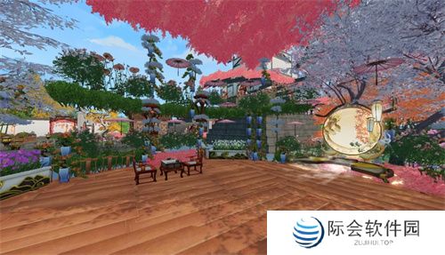 《天下》手游中秘藏的桃源仙境?陶渊明看了都点赞!