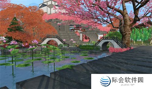 《天下》手游中秘藏的桃源仙境?陶渊明看了都点赞!