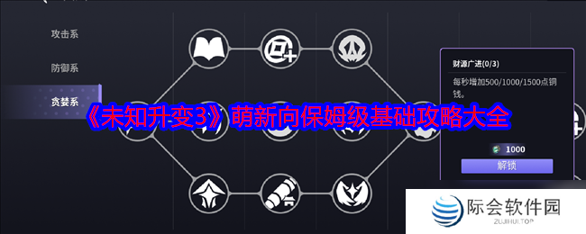 未知升变3萌新怎么玩 未知升变3萌新保姆级攻略大全