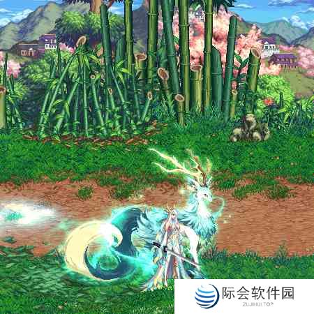 《DNF》女鬼剑士神兽装扮外观效果展示