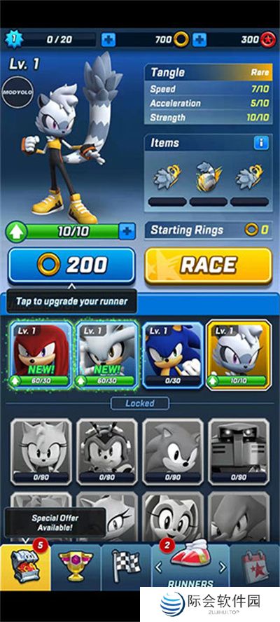 索尼克力量速度之战手机版