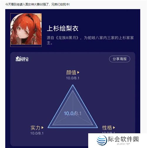今年虎扑女神大赛，《龙族》粉丝集体演了一出“越共探头”