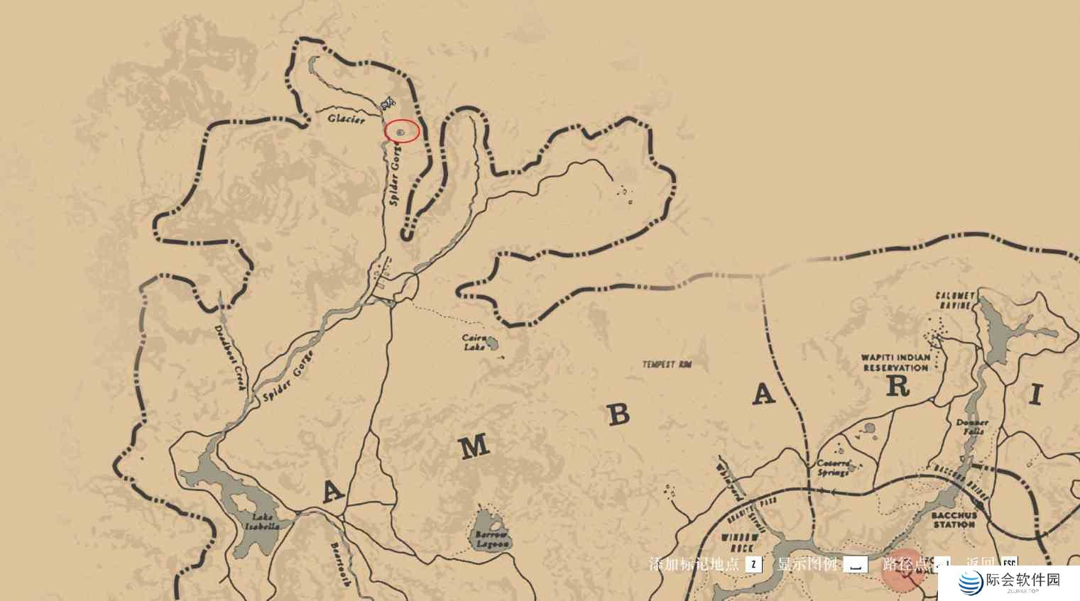 荒野大镖客2珍妮柯克墓地在哪里 荒野大镖客2珍妮柯克墓地位置介绍图3