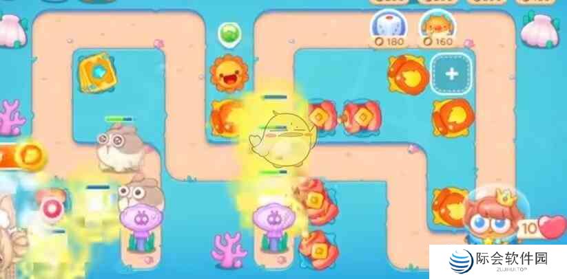 保卫萝卜4海的闺女第83关怎么过关 海的闺女第83关通关攻略图4