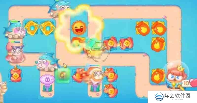 保卫萝卜4海的闺女第83关怎么过关 海的闺女第83关通关攻略图5