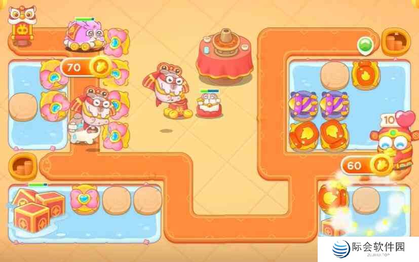 保卫萝卜4新春大集第十二关怎么过 保卫萝卜4新春大集第12关攻略图5