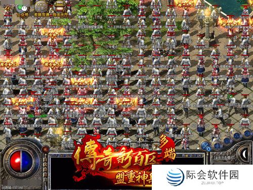 《传奇新百区-盟重神兵》全平台上线 首日登录人数突破50万